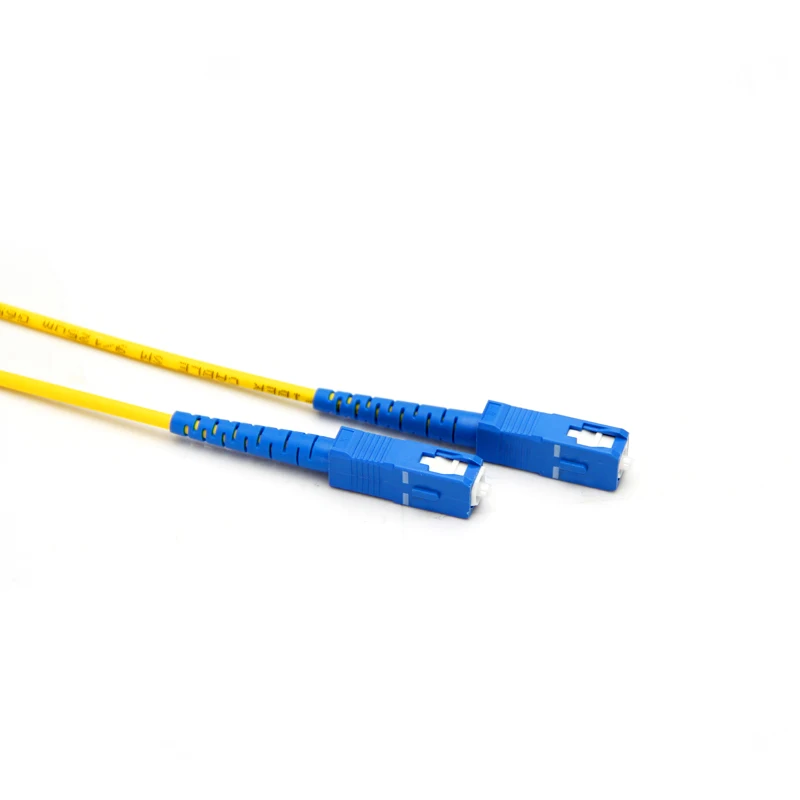 SC to SC Single mode optical fiber patch cord SM SC SC fiber jumper cabel Simplex 2