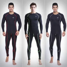 PRO fitness comepression base layer for men tights clothing men’s basketball football running clothes