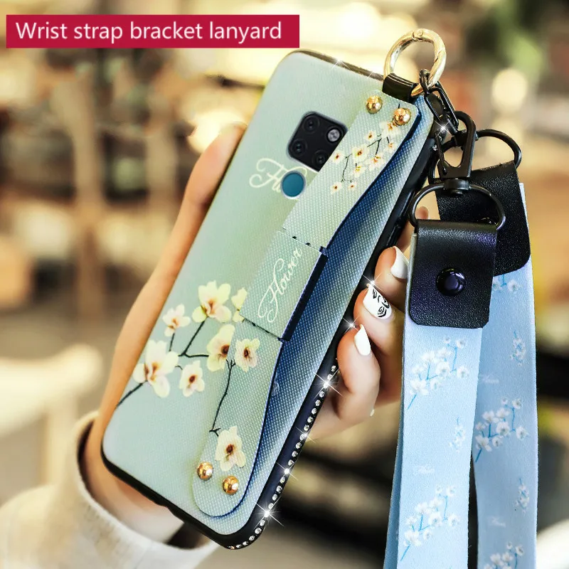 

For Samsung galaxy A5 6 7 2018 Mobile Shell Wristband A10 30 40 50 Cover Silicone For M10 20 30 Side Drill