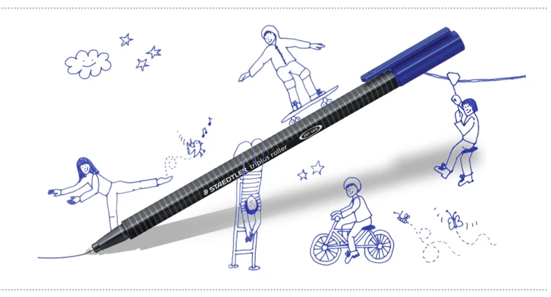 0,4 мм STAEDTLER треугольная цветная нейтральная ручка 403 ручной маркер для рисования Студенческая портативная положительная ручка для письма гладкая ручка