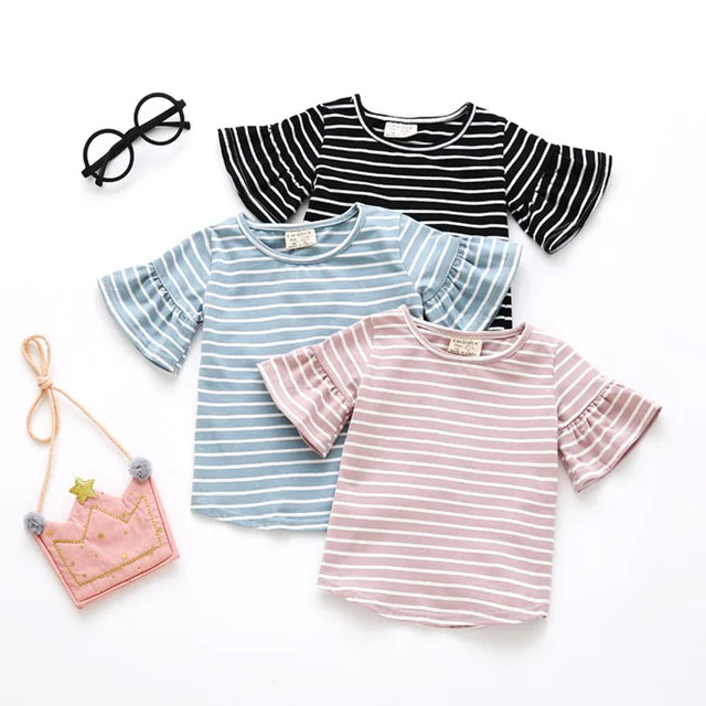 Papillon-manches-d-contract-T-Shirt-ray-O-cou-t-T-shirt-fille-enfants-enfants-v.jpg_640x640