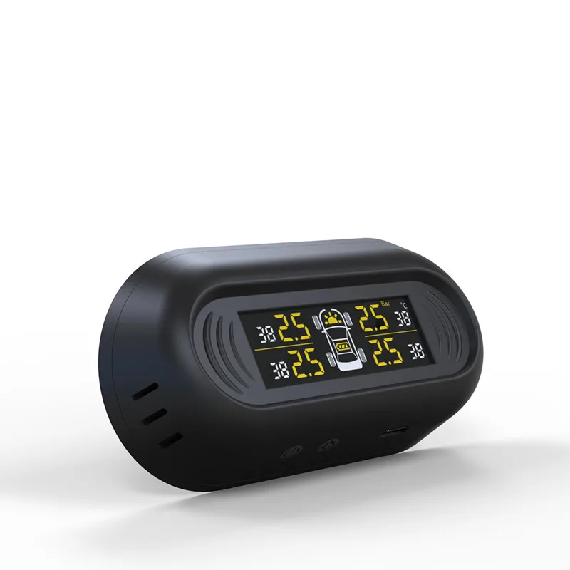 Беспроводная Смарт TPMS автомобильная система контроля давления в шинах 4 Внешняя