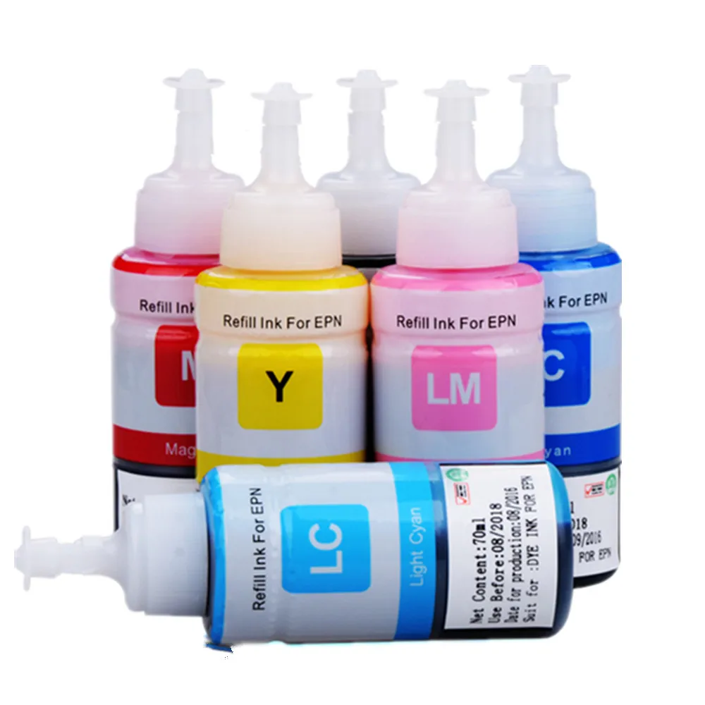 Ink refill kits Printer ink for Epson ink L800 L810 L805 Bottle ink