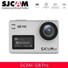 Акция! SJCAM SJ8 Pro Экшн-камера 1296P 4K 30fps/60fps Спорт DV пульт дистанционного управления шлем камера больше аксессуаров