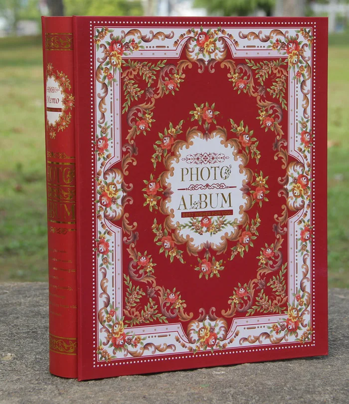 4D Large 6-inch 200 Pages Photo Album Scrapbook Paper Baby Family Scrapbook Albums Wedding Foto Album Scrapbooking