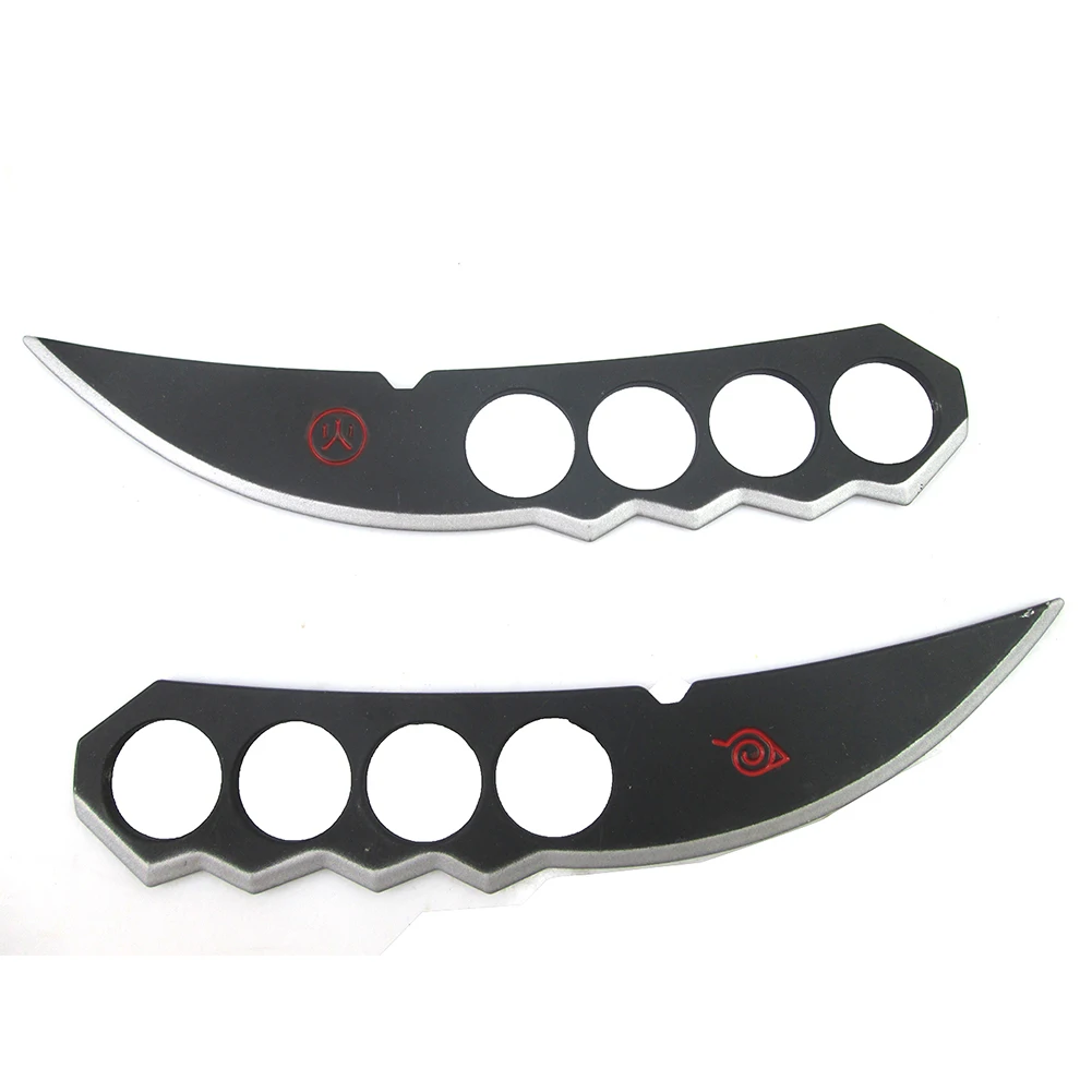 Anime NARUTO Ninja Sarutobi Asuma Plastic Shuriken Rotatable Cosplay Prop Gifts