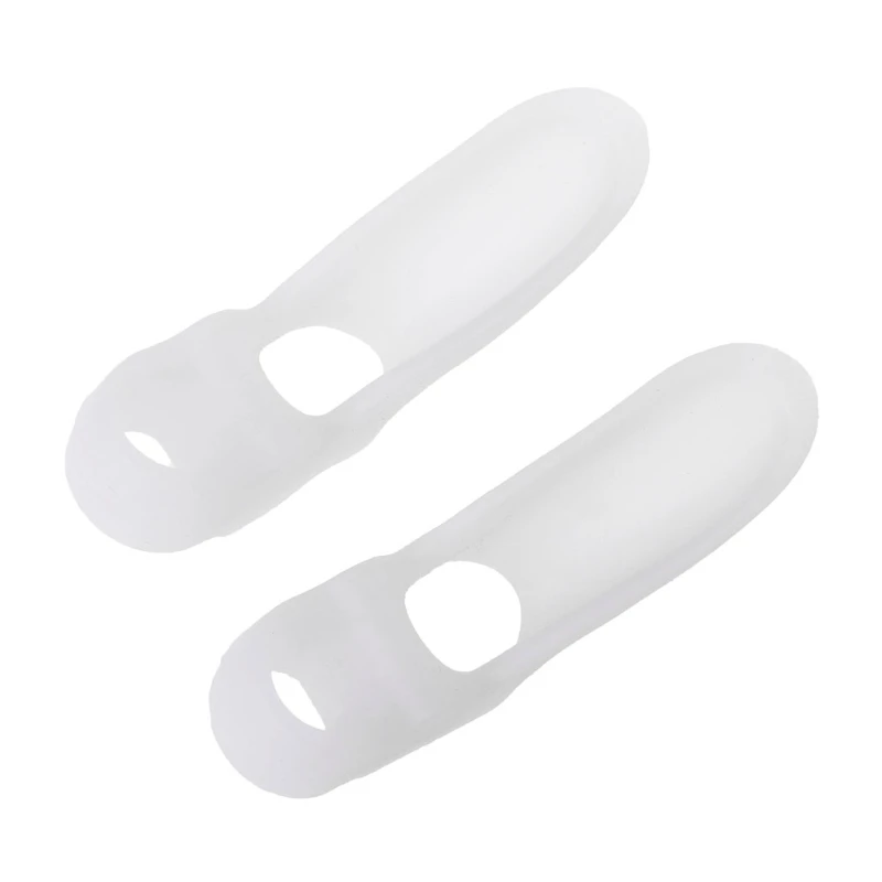 

1Pair Genuine Hallux Valgus Bicyclic Bone Thumb Orthotics Orthopedic Correct Silicone Foot Big Toe Separator Finger Pedicure