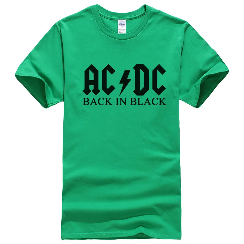 Стиль,, хлопок, футболки AC DC, брендовая мужская футболка, металлическая рок-группа, футболки с принтом AC/DC, XS-2XL, T394