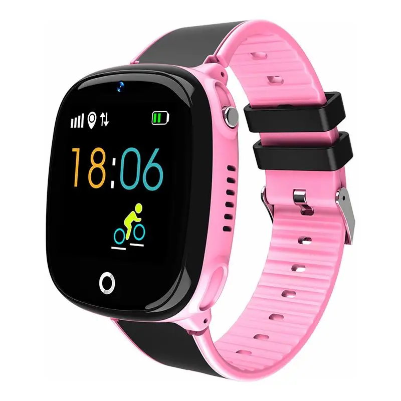 

2019 New Smart Anti Lost Child Watch GPS Tracker Smart Monitoring Positioning Phone Kids GPS Smart Watch Compatible IOS Android