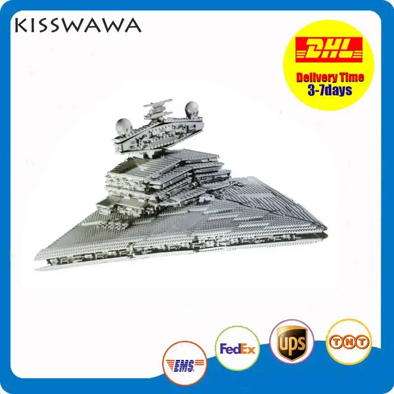 

KISSWAWA Lepin 05027 3250pcs Emperor Fighters Starship Model Building Kit Blocks Bricks Toys For Kids Children