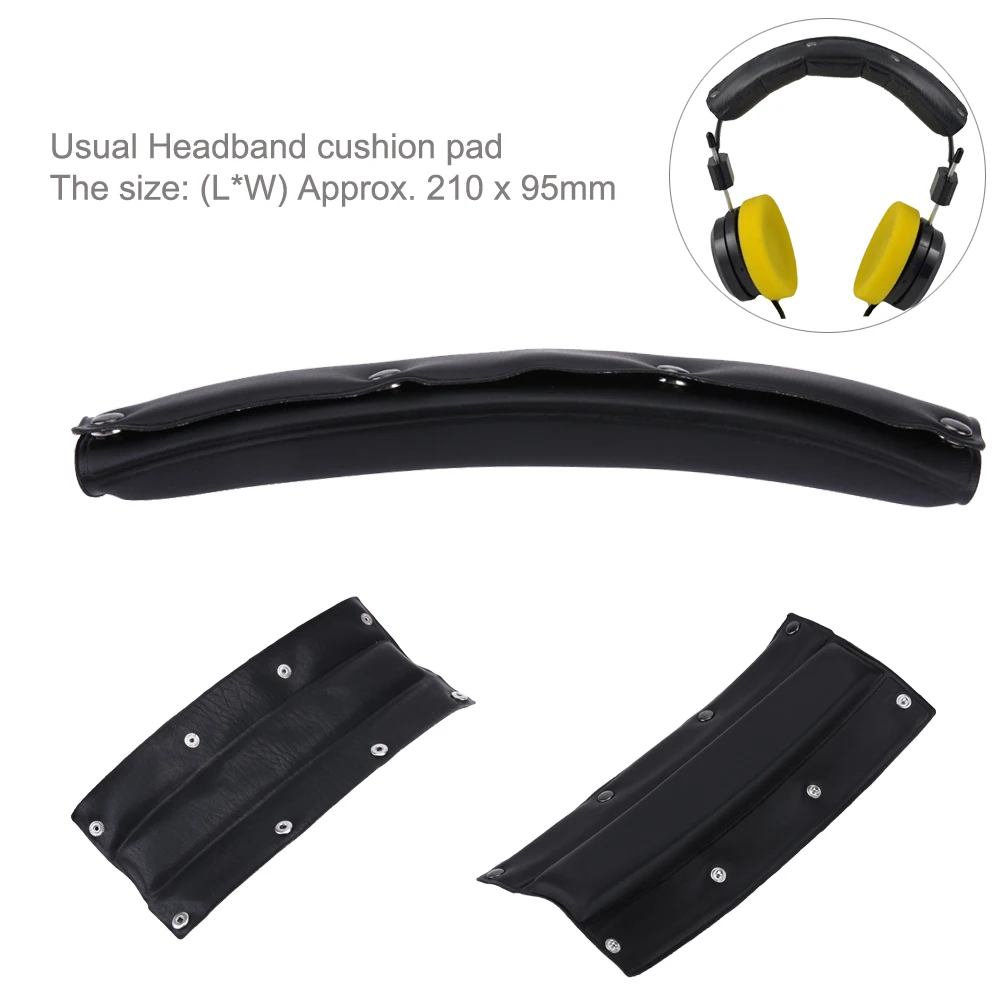 Black Comfortable Ear Headband Cushion Comfort pad for Beyerdynamic