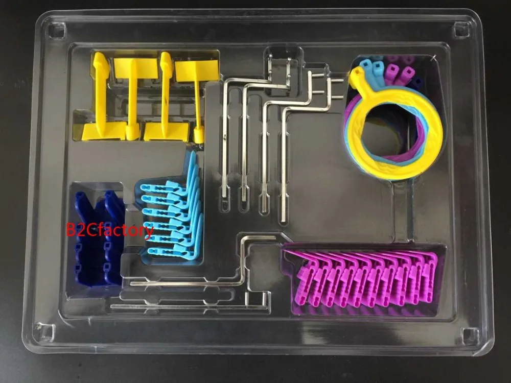 

1set Dental Intra Oral X-Ray Film Positioning System Complete Colorful free ship