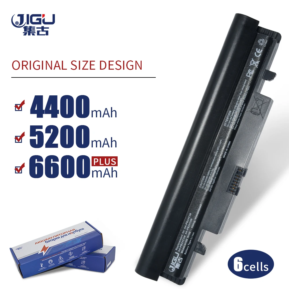 Günstige JIGU Batterie Für Samsung N150 N148 NP N148 Serie AA PB2VC3B NP N150 NT N148 Serie AA PB2VC6B E 6 Zellen