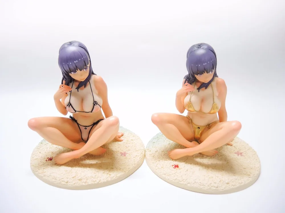 

Free Shipping Sexy 5" Pin-up Girl Beach Queen Pinup Girl Bikini Regular Edition Boxed 13m PVC Action Figure Collection Model Toy