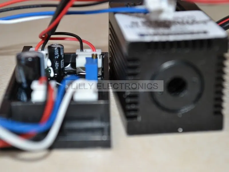 

250mW 445nm-450nm BL-M Blue/Violet Laser Dot Module 12V w/ TTL