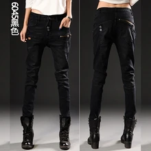 Women s jeans thin feet stretch pencil pants long student Discount promotion Fashion sexy jeans sell