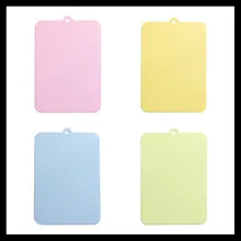 ElimElim Conjunto de 4, Bloques de Cortar Tabla De Cortar de Plástico de Calidad alimentaria para Carne Vegetal Fruta Herramienta de cocina Accesorios de Cocina