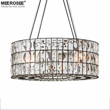Luxurious Crystal Chandelier Ring Shape Suspension Lamp Lustre for Living room Restaurant Cafe Hotel Elegant Luminaire Drop Lamp
