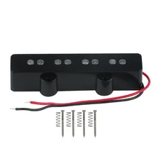 FLEOR открытый стиль 4 струны JB бас звукосниматель мостовой звукосниматель 95 мм Керамика для JB стиль Запчасти для бас-гитары