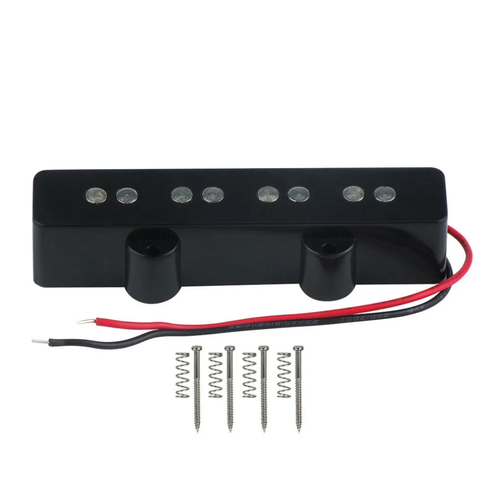 

FLEOR Open Style 4 String JB Bass Pickup Bridge Pickup 95mm Ceramic For JB Style Bass Guitar Parts