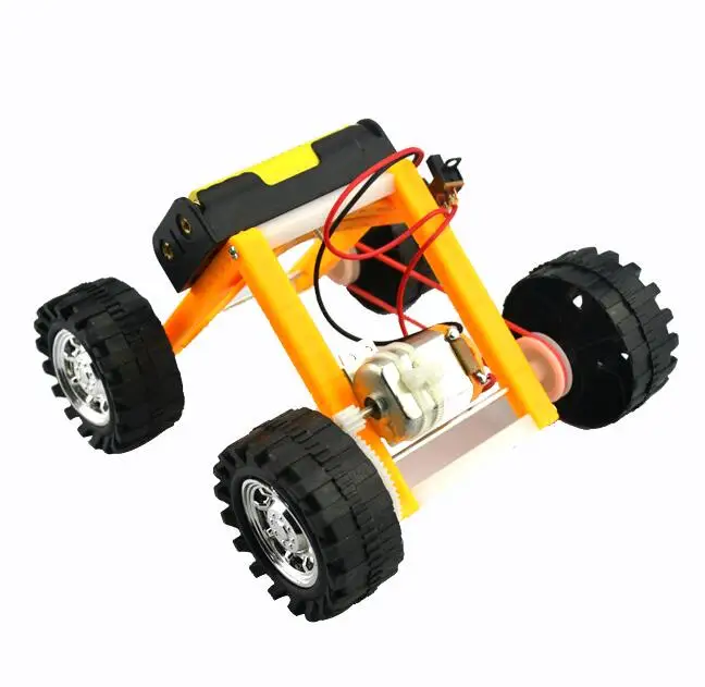 

DIY Raider Buggies Belt Drive Car Model Accessories Scientific Experimental Materials Assembly Model Educational Toys