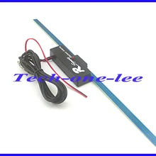 10 шт./лот телевизионная антенна для автомобиля 20 дБ усилитель FM AM Автомобильная Радио Электронная антенна усилитель Прямая