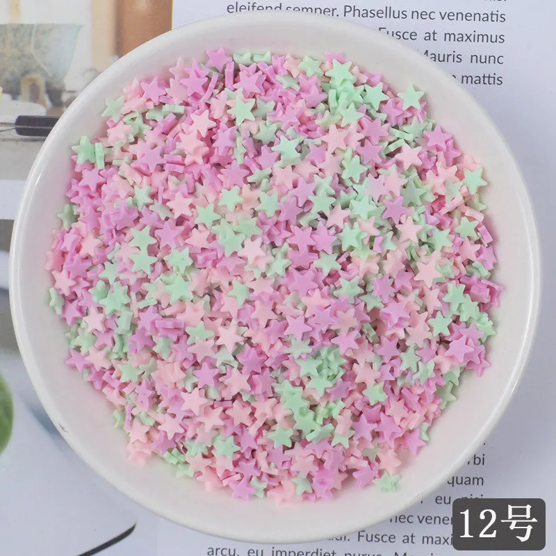 DIY 100g клейкие аксессуары глины Sprinkles украшения для слизи наполнитель поставки имитация шоколада торт десерт грязи игрушки из частей