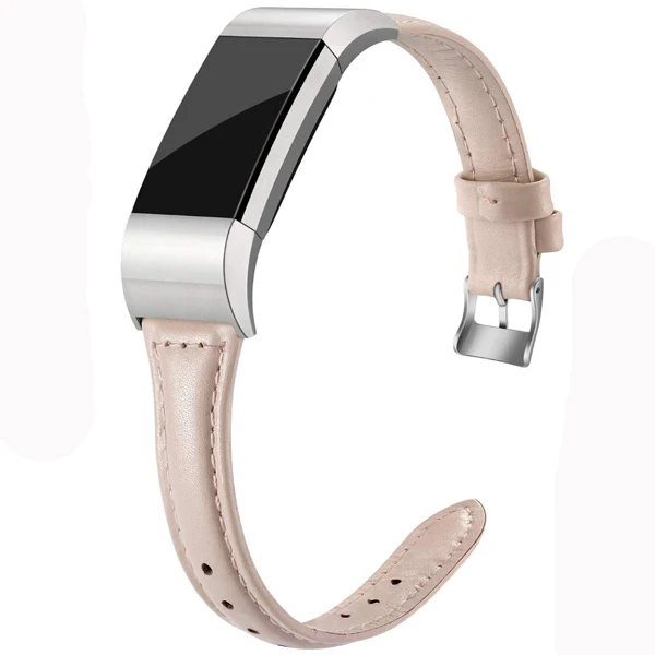 Pink Для FitBit Charge 2 кожаный браслет Сельский цветочный кожаный ремешок на запястье для Smart Charge 2 Смарт-часы - Цвет: Pink