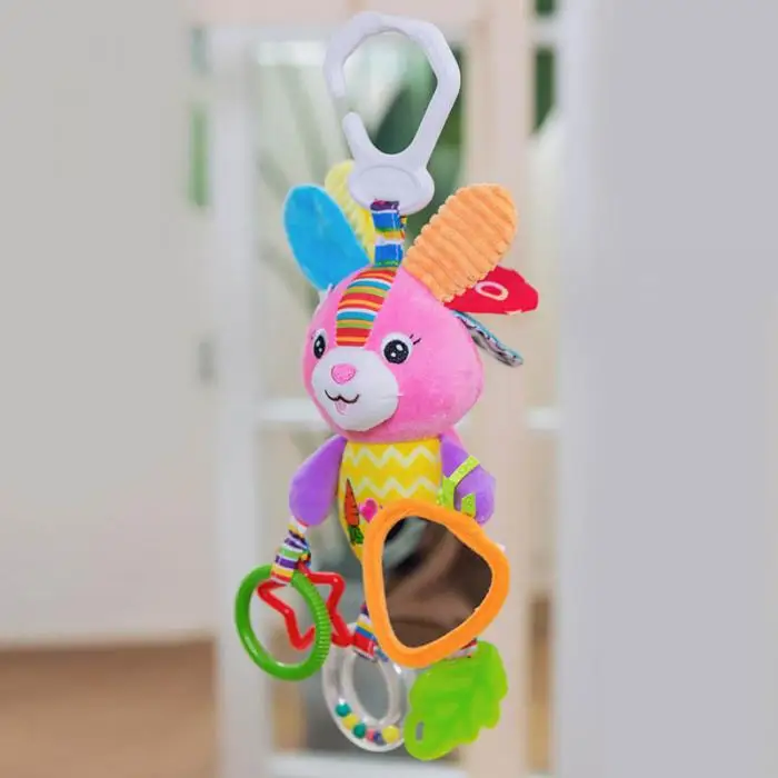 Детские плюшевые игрушки животные колокольчиками на кровать коляску подвесная игрушка мягкая Утешительный куклы @ ZJF