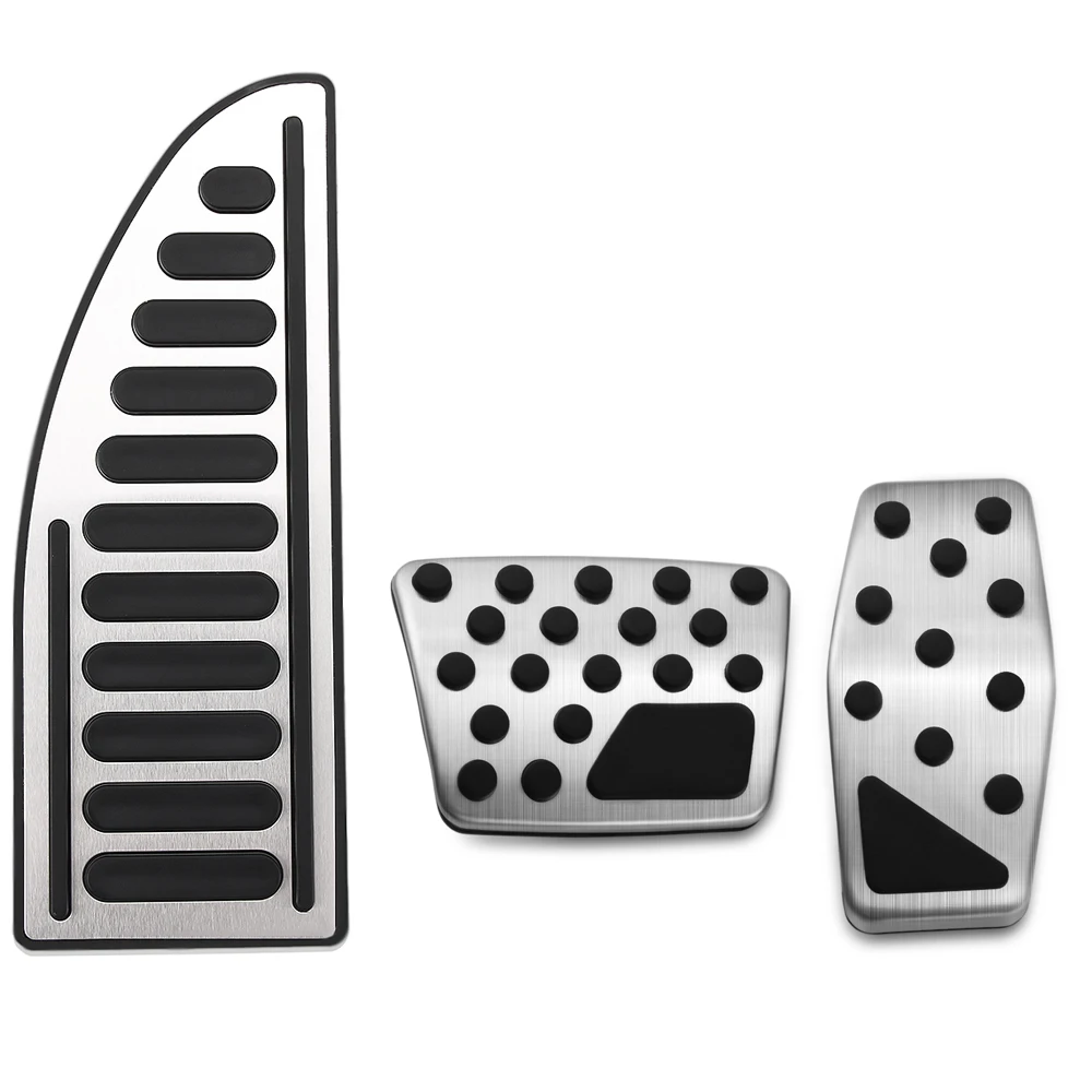 

AT Non-Slip Gas Fuel Brake Pedal Pad Foot Pedals Accelerate Pedal Cover for Jeep Renegade 2015-2019 Auto Accessories