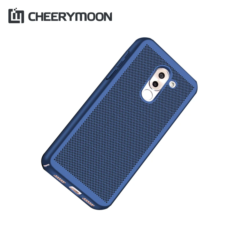 CHEERYMOON Dissipate Heat Ventilated Phone Case For Huawei Honor 6X 6 x 5.5" Hard Back Shell Cover Protective Cases