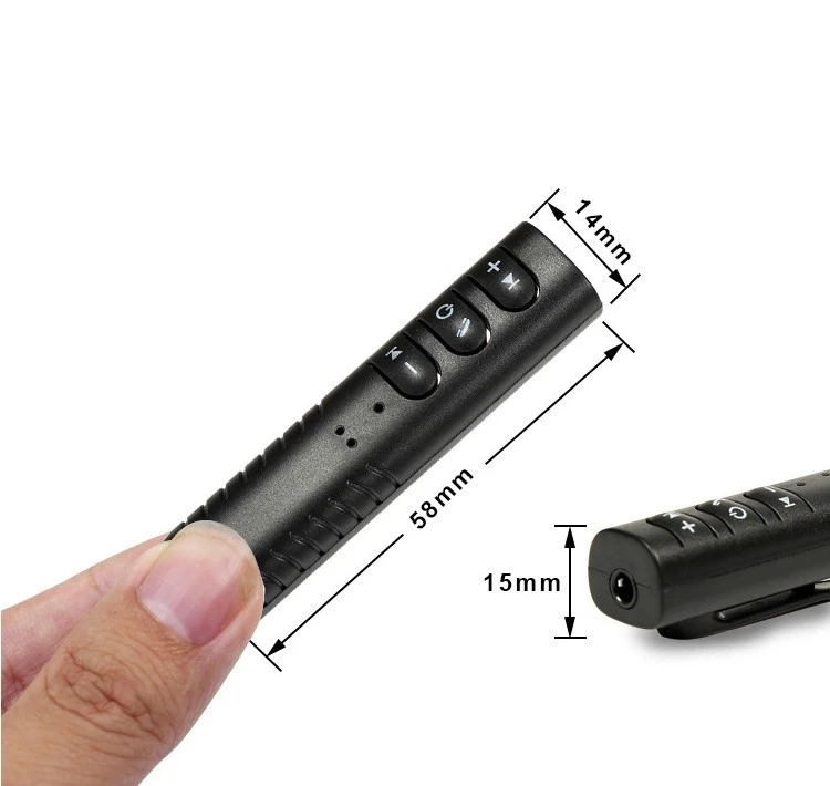 Car Styling Universal Bluetooth Car Kit Wireless Hands free Music Audio Receiver Adapter Auto AUX Kit Speaker Headphone Stereo