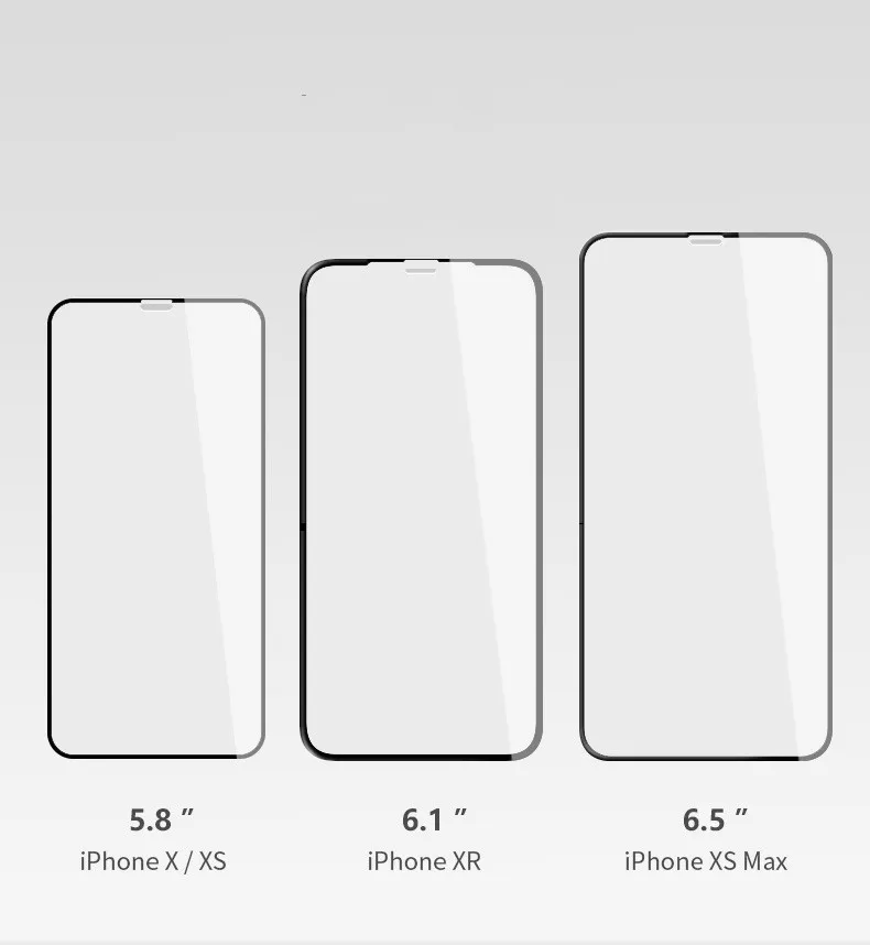 6D полное покрытие закаленное стекло для iphone 6 6s 7 8 Plus X XS MAX защита экрана на 11 pro 9H