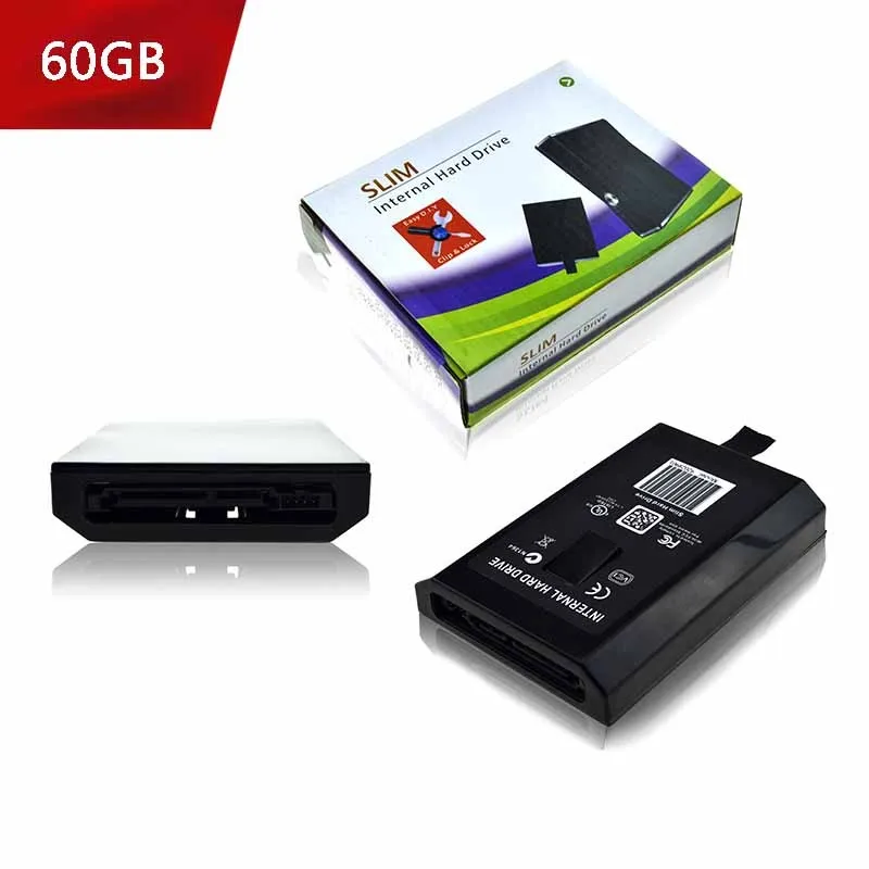 500 Гб 320 ГБ 250 ГБ 120 ГБ 60 Гб HDD жесткий диск для xbox 360 Slim Игровая консоль запасные части жесткий диск для xbox 360 тонкий для Microsolf - Цвет: 60GB