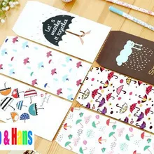 1 лот = 5 шт модный Зонт канцелярский Бумажный Конверт