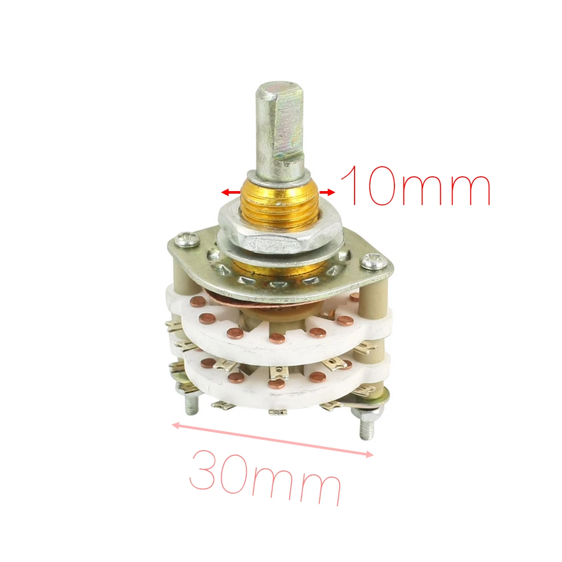 

UXCELL 220V 10A Spdt Nonslip Metal Momentary Electric Power Foot Pedal Switch