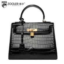 2015 New zooler genuine leather women bag brands fashion quality women shoulder messenger bags cowhide Business briefcases