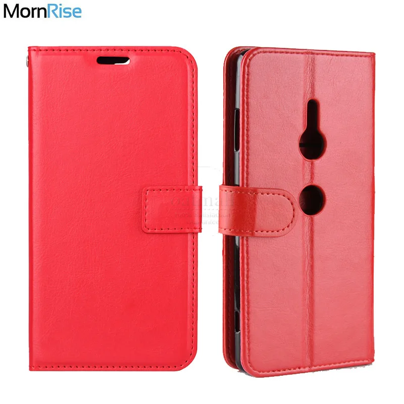 New Luxury Retro Leather Book Flip Folio Cover For Sony Xperia XZ3 Case Wallet Stand Card Slot Photo Holder Mobile Phone Bags | Мобильные