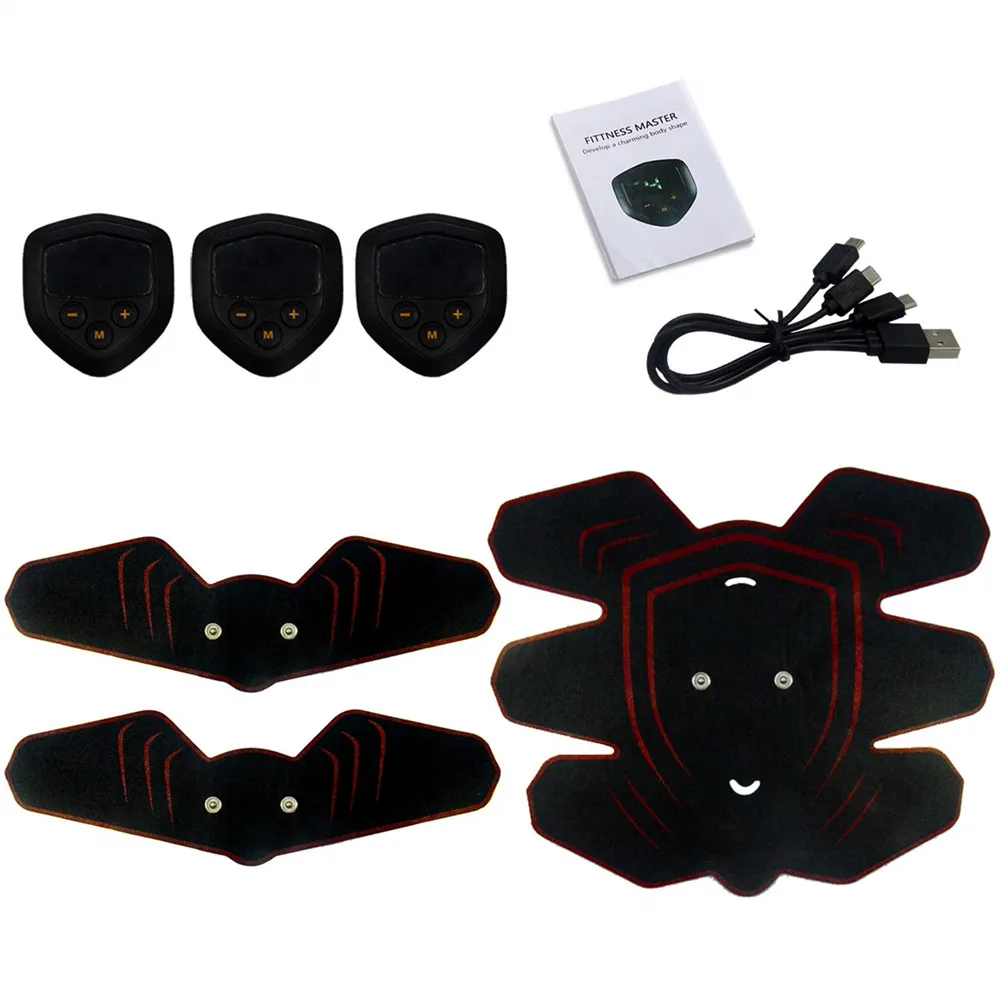 HANDISE ABS Stimulator Muscle Toner Abdominal Toning Belt Muscle EMS Trainer ABS