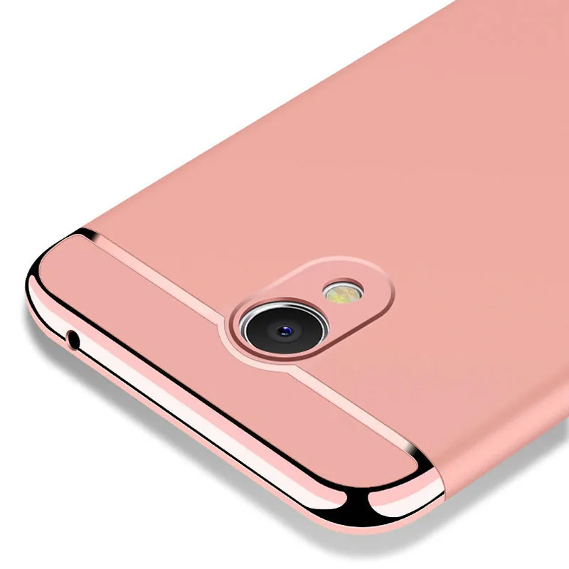 Чехол для Meizu M6 роскошный 3 в 1 полная защита покрытие противоударный задняя