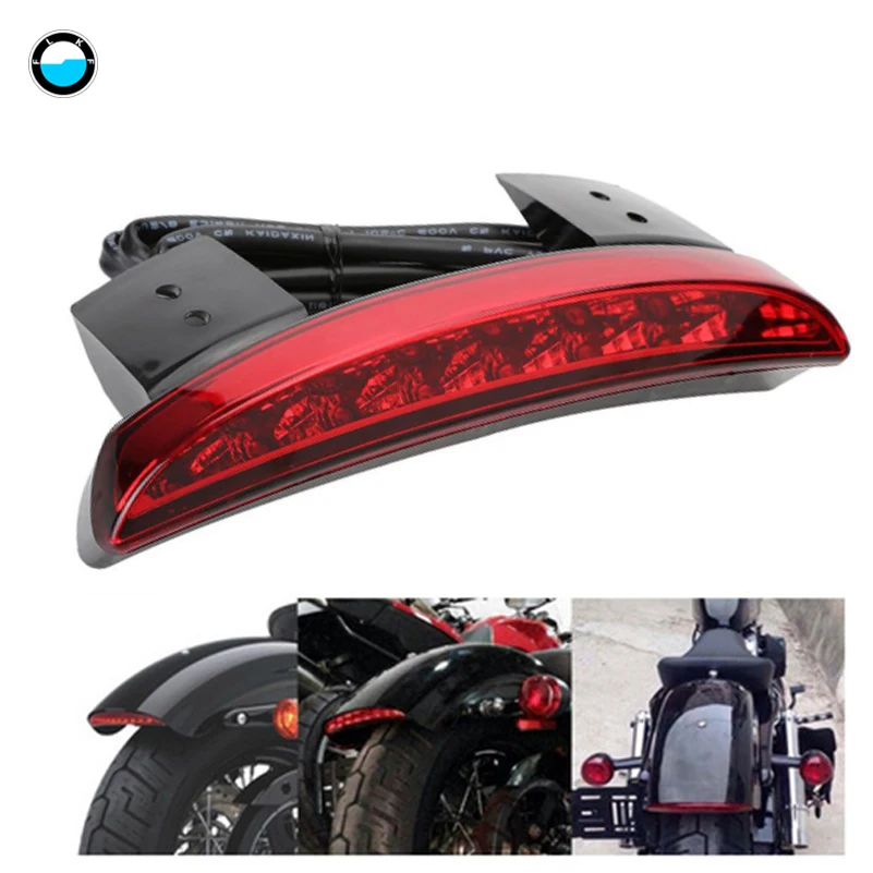 1 светодиодный тормозной задний фонарь для мотоцикла Sporster XL Железный 883 край