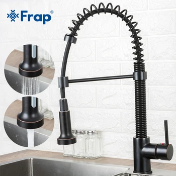 

Frap Single Handle Kitchen Faucet Hot And Cold Pull Out Handle Swan Bathroom Tas Home Improvement Torneira Para Cozinha Y40091-2