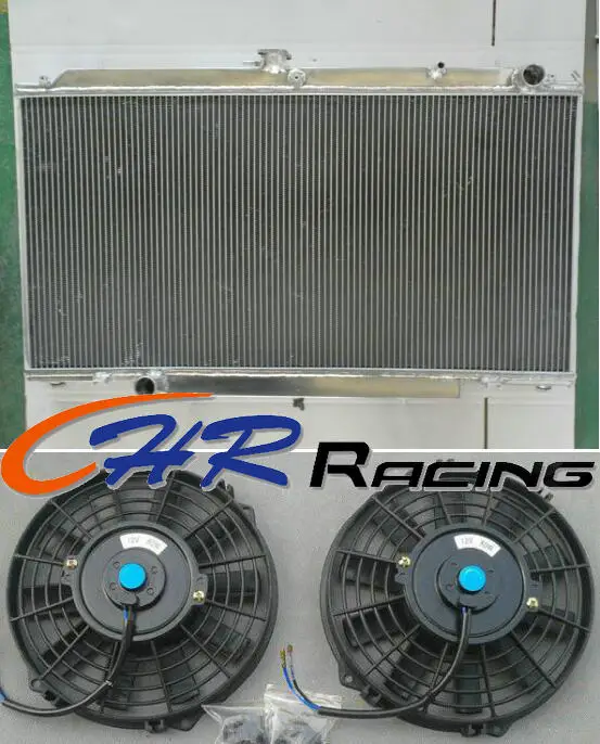 for Nissan GU PATROL Y61 TD 4.2L 1997 2001 aluminum radiator 52mm 3core