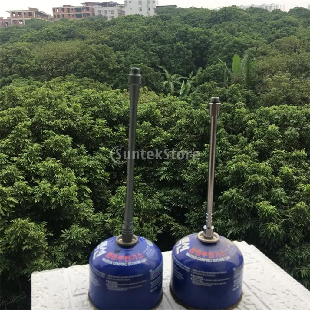 Aluminum Alloy Gas Lantern Pole Heightening Pole Camping Hiking Picnic BBQ Outdoors