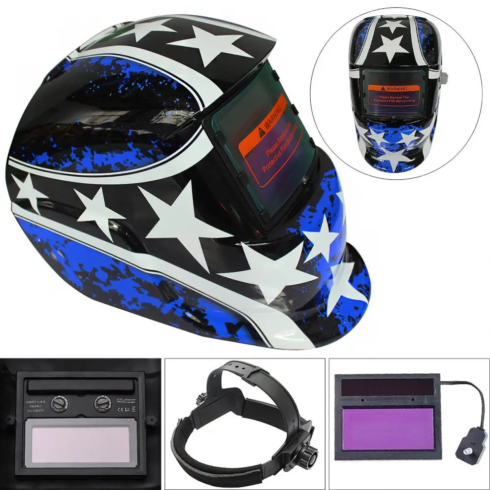

Electric Welding Mask Solar Welding Helmet Automatic Darkening Welder Mask TIG MIG MMA For Welding Machine OR Cutter