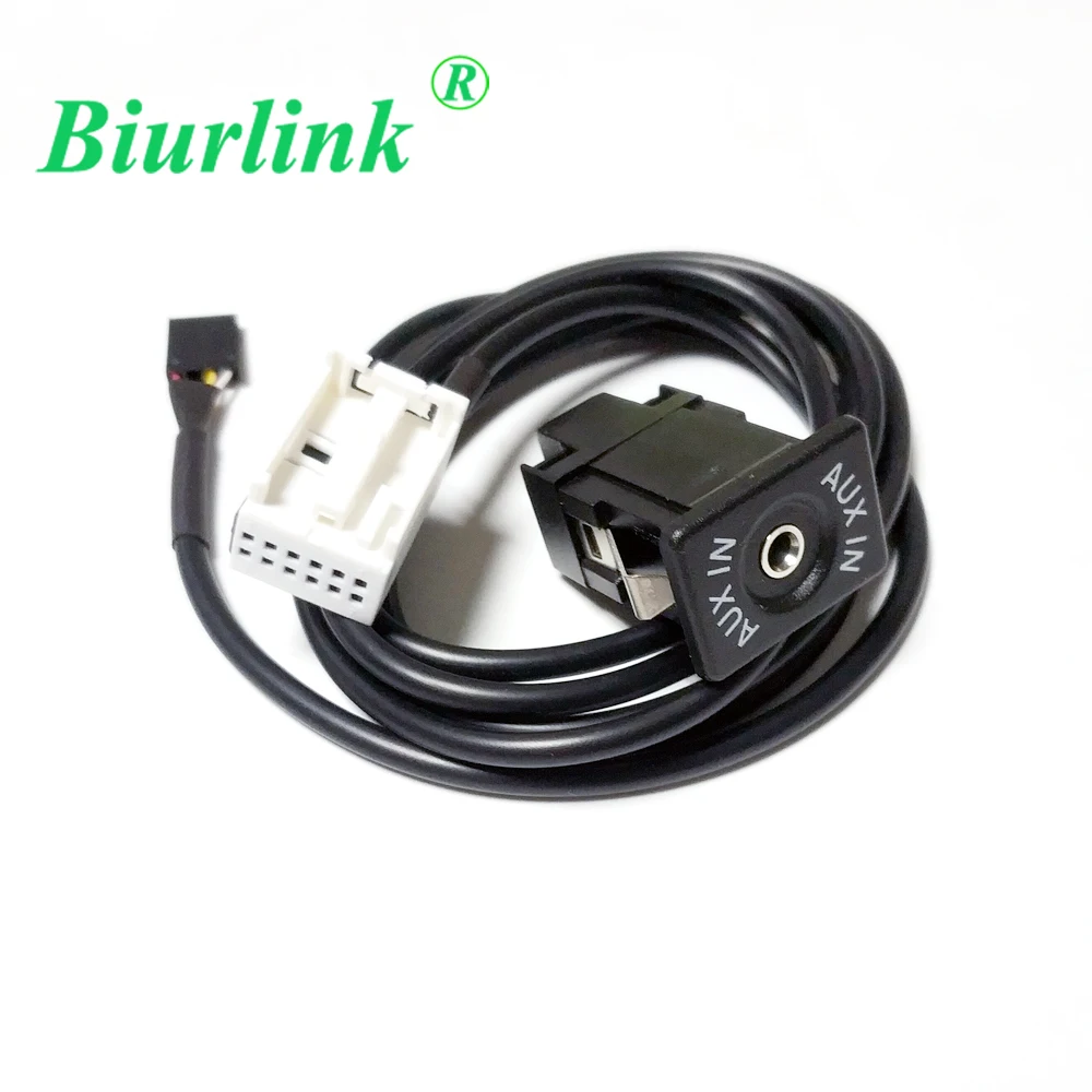 Biurlink 12 контактный автомобильный преобразователь CD AUX в панель 3 5 мм аудио кабель
