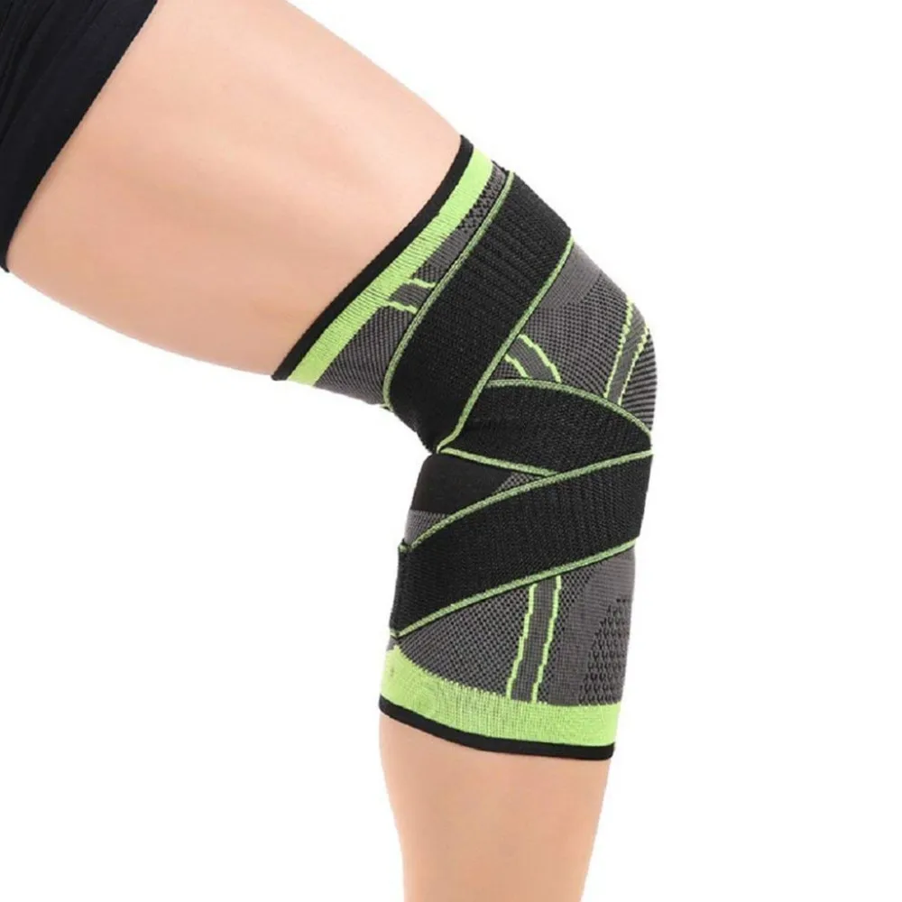 REXCHI 1 قطعة الرياضة نيباد الضغط مرونة الركبة منصات دعم كم كرة السلة الكرة الطائرة هدفين واقية التدريب REXCHI 1 قطعة الرياضة نيباد الضغط مرونة الركبة منصات دعم كم كرة السلة الكرة الطائرة هدفين واقية التدريب