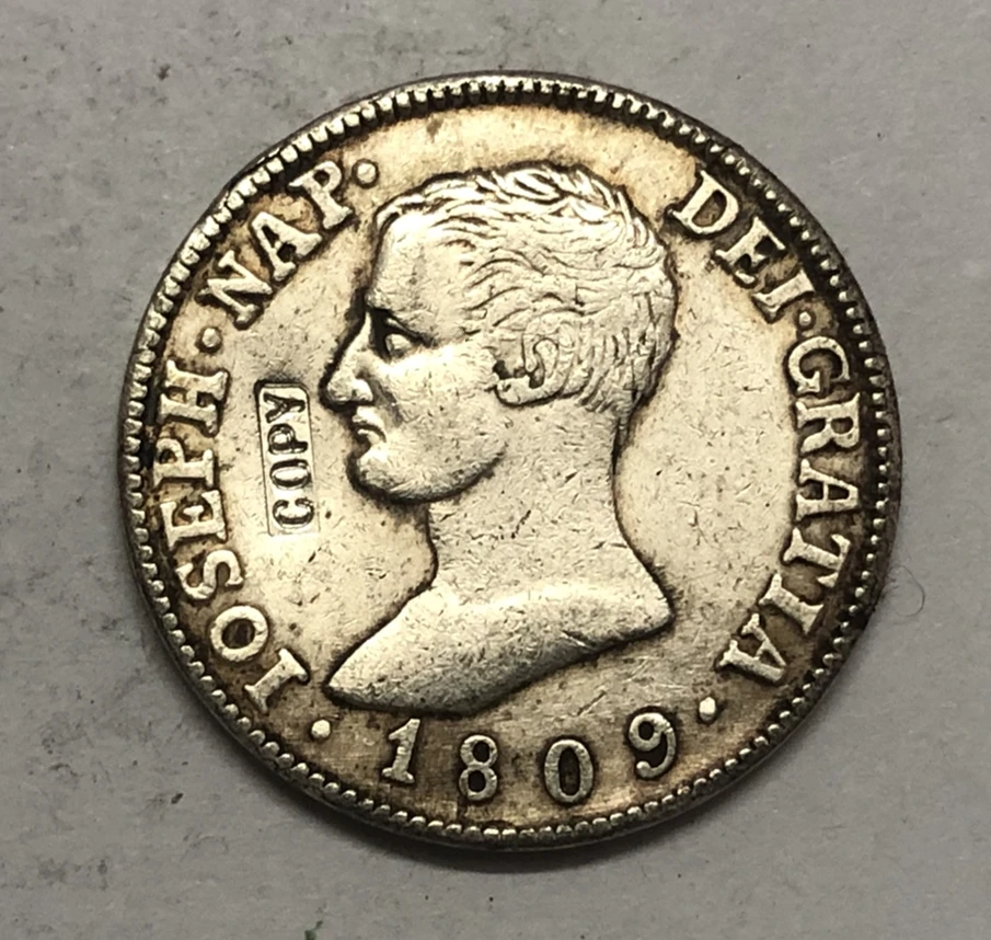 1765 Великобритания 1 Taller-Maria Terezia Maria Theresia Посеребренная Имитация монеты