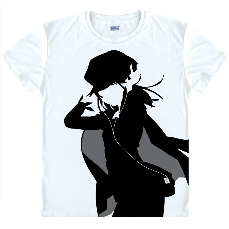 Футболка Monogatari Mayoi Hachikuji рубашка быстросохнущие футболки Аниме костюм стиль Kawaii