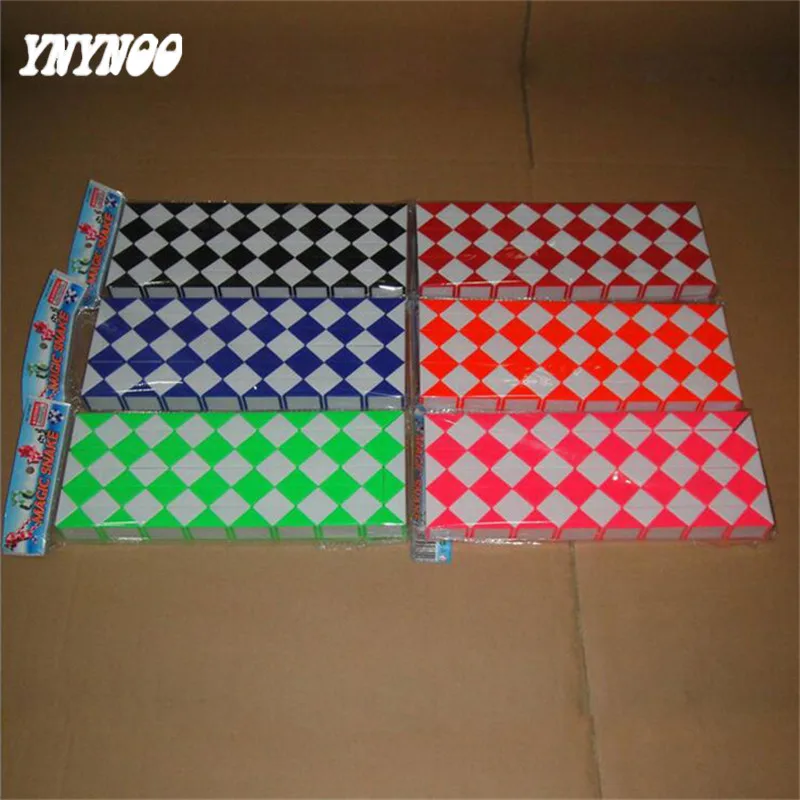 Ynynoo Новый arrilvals смешно профессиональных 96 шаги Скорость Magic Snake Форма игрушки игры